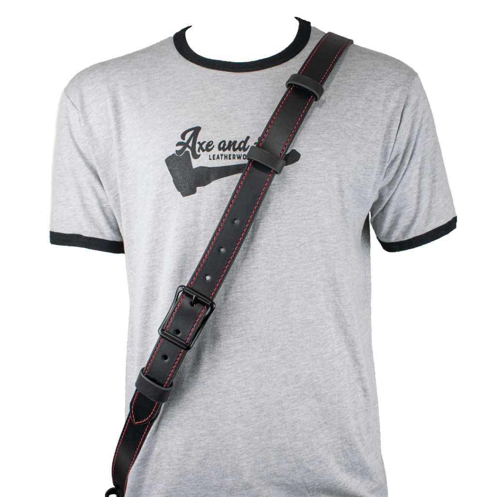 Firefighter Radio Strap on a manikin