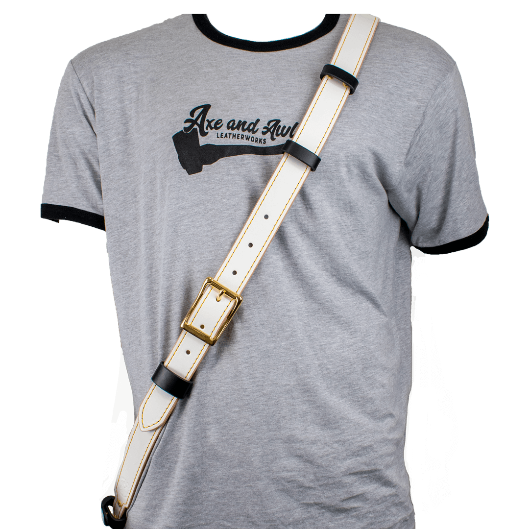 Leather Radio Straps Axe and Awl Leatherworks Customizable