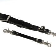 Leather Radio Strap- Non Stitched, Stainless HW, Sway Strap