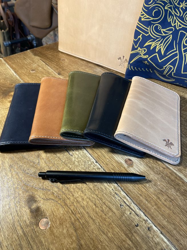Archive journal in leather options