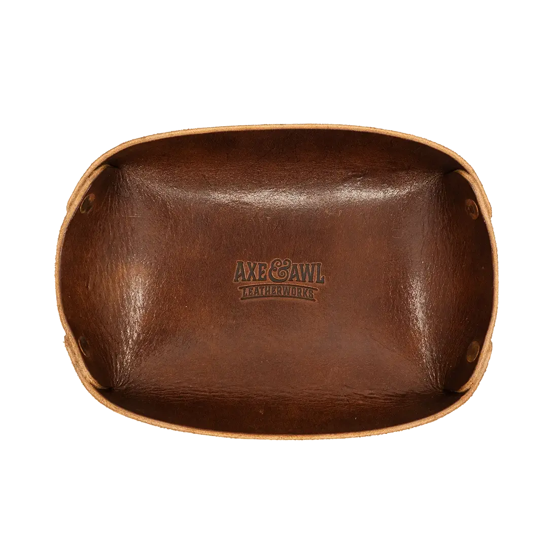 Leather Valet Tray