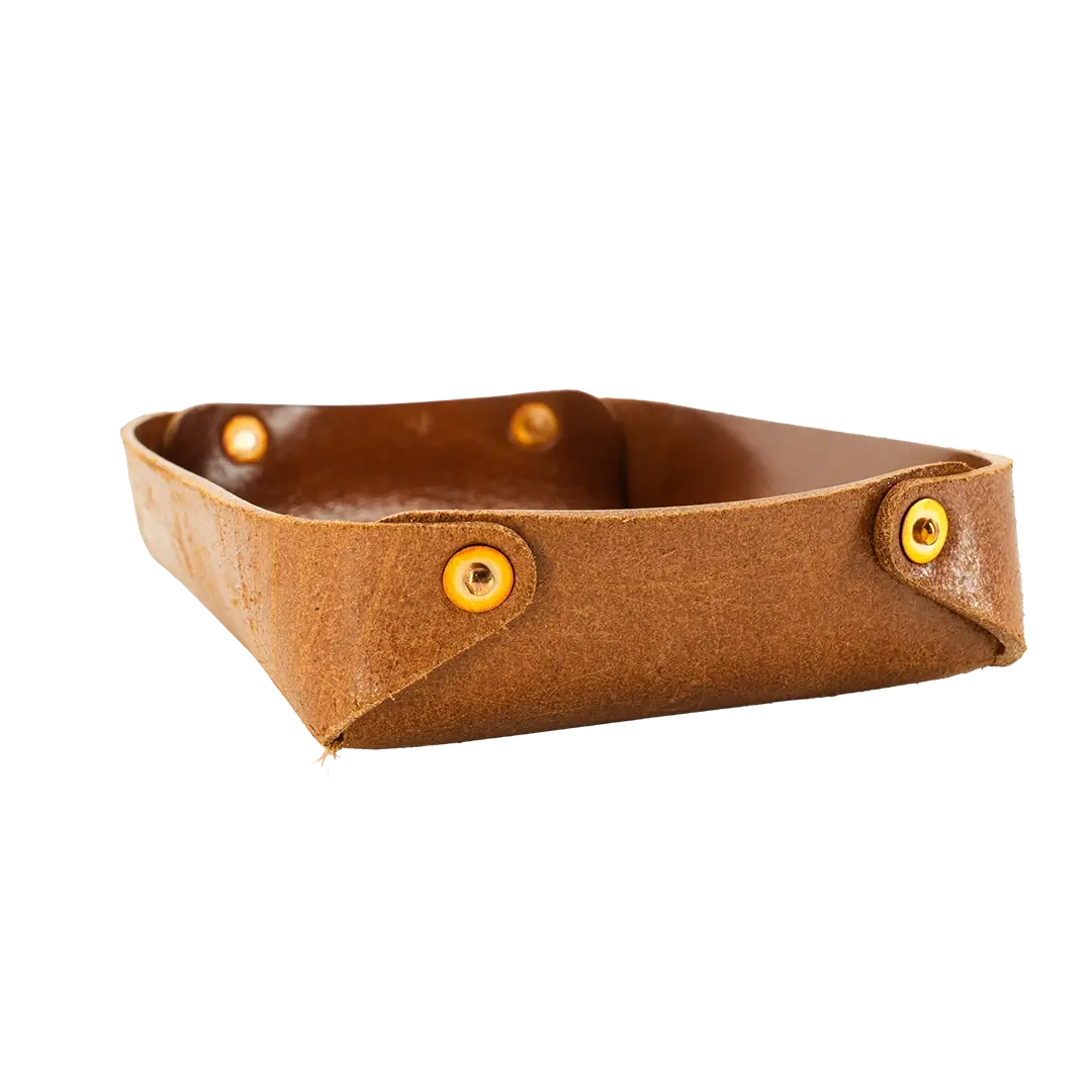 Leather Catch All Tray