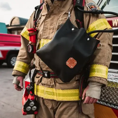 SCBA leather mask bag 61643