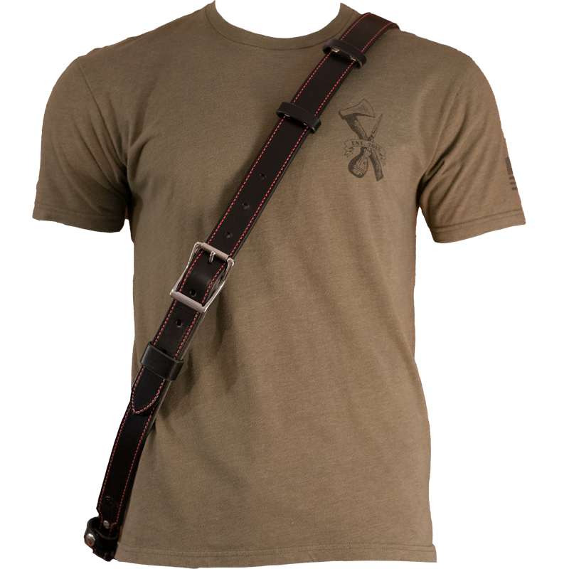 Leather H-Back Suspenders - Axe and Awl Leatherworks