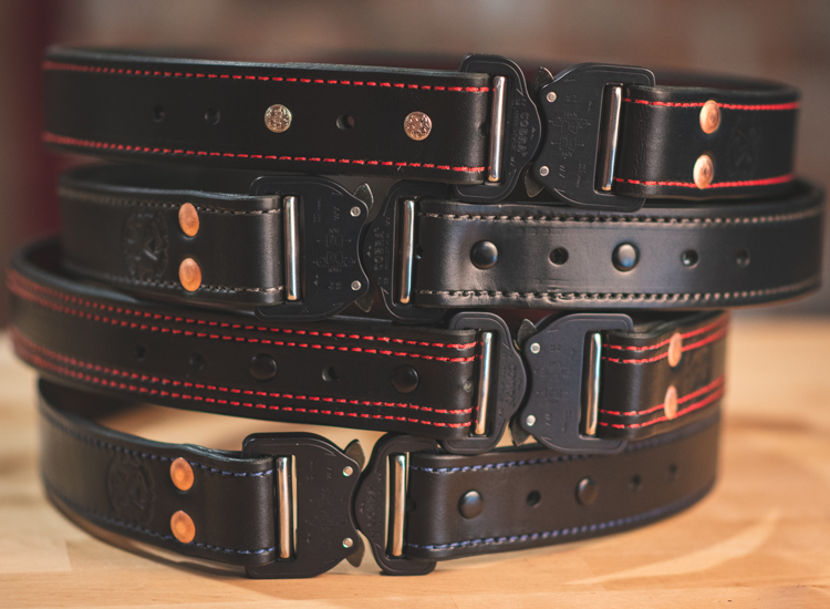 North End Bag Company Veg Tan Belt 38