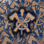 Makers Mark-Blue/Gold
