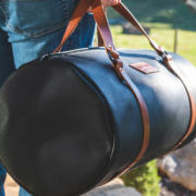 Traveler Leather Duffle Bag - Axe and Awl Leatherworks