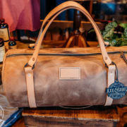 Overnighter Leather Duffle Bag - Axe and Awl Leatherworks