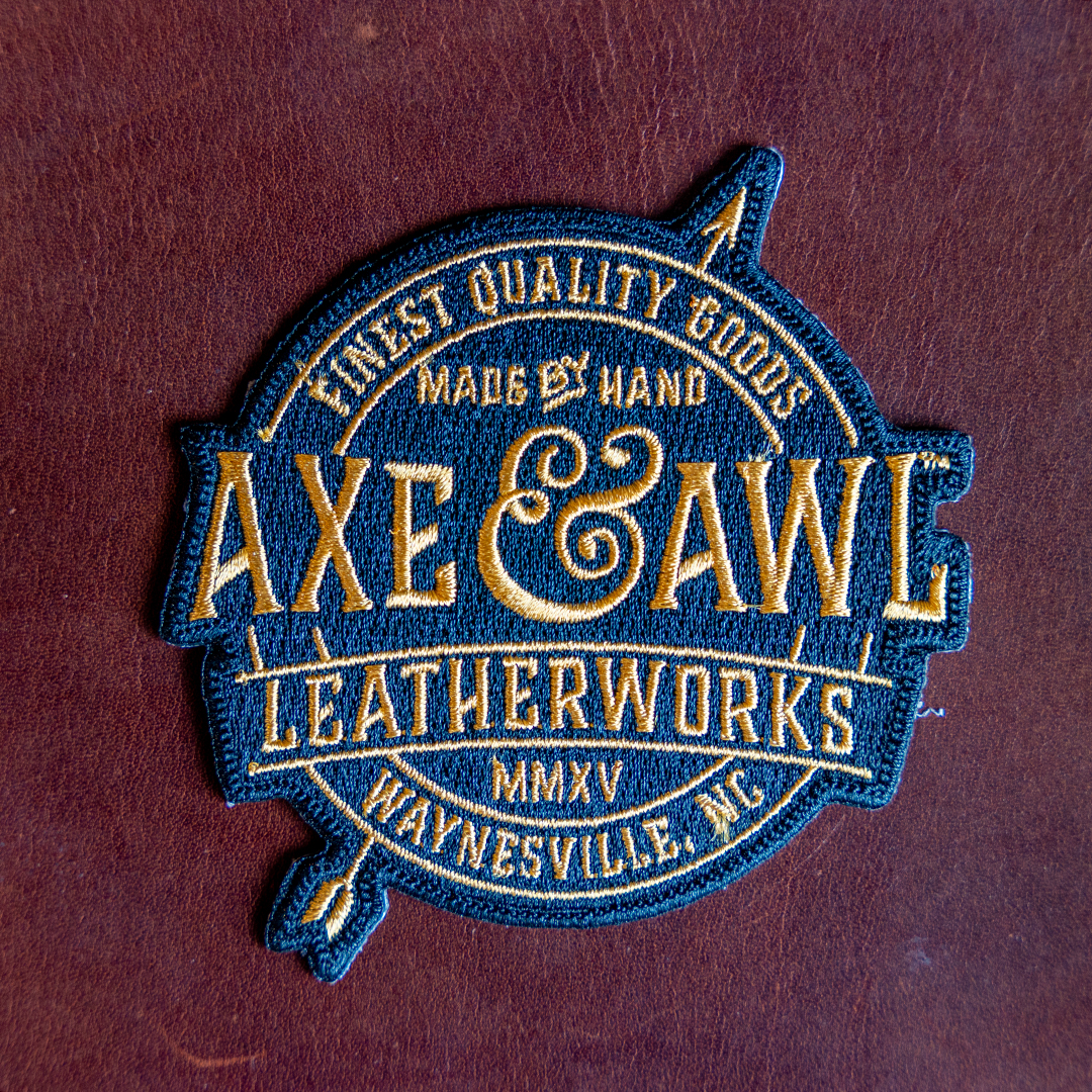 Weaver Leather Cap Engraved Leather Patch