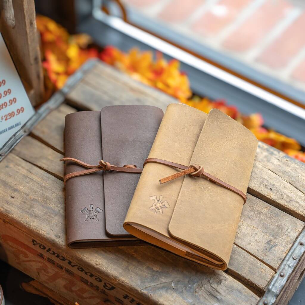 Leather Journal Cover - Axe and Awl Leatherworks
