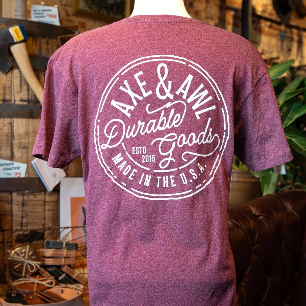 Leather Patch Hat - Axe and Awl Leatherworks - Durable Goods