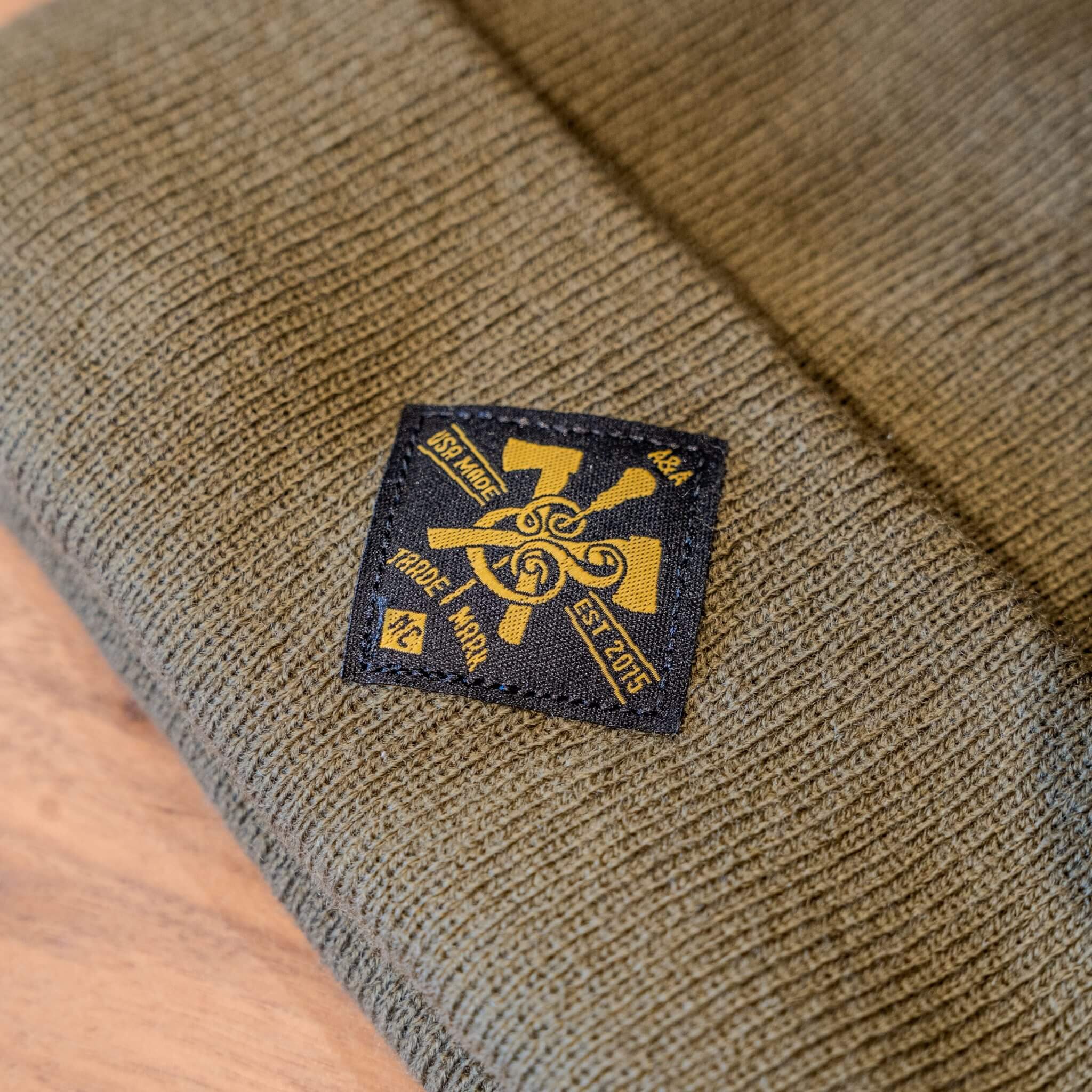 Leather Patch Hat - Axe and Awl Leatherworks - Durable Goods