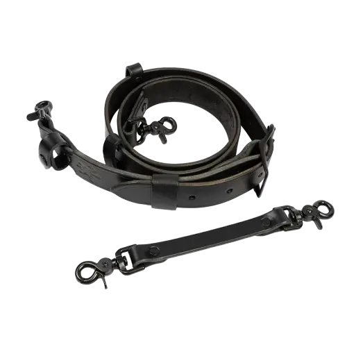 Black – The Standard Leather Radio Strap 50375