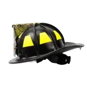 Phenix TL-2 Black Leather Helmet - Axe and Awl Leatherworks