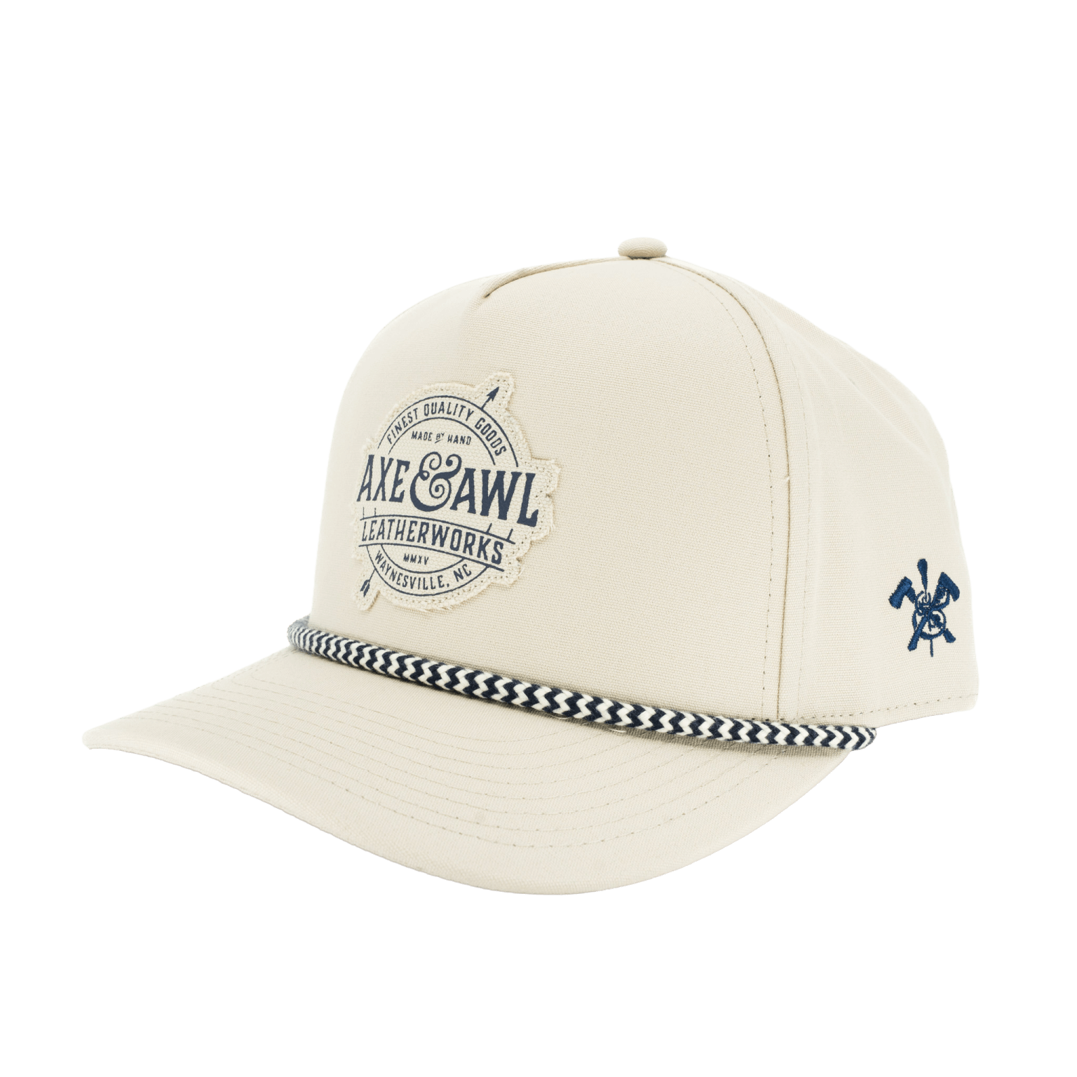 Leather Patch Hat - Axe and Awl Leatherworks - Durable Goods