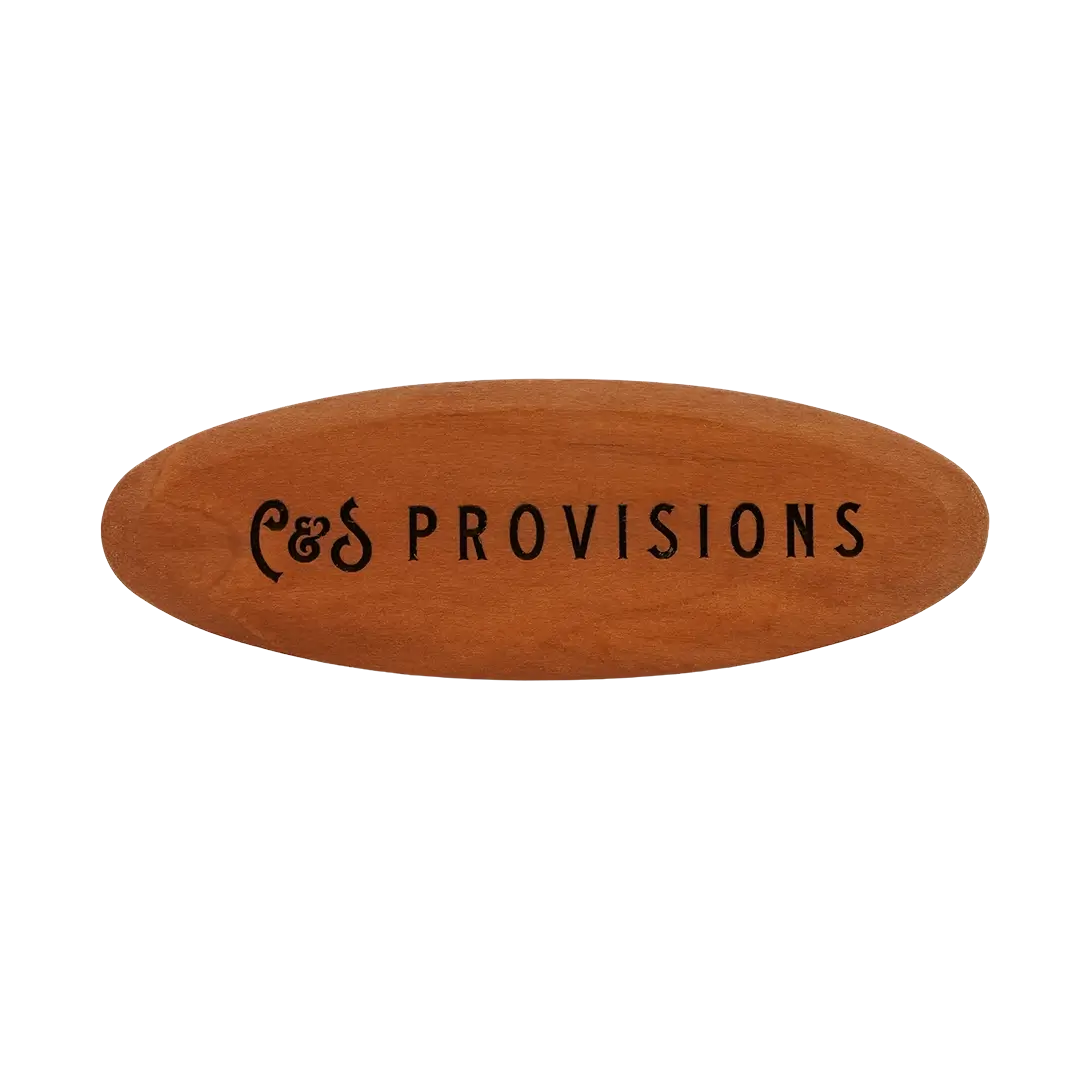 Beard Brush Engraving