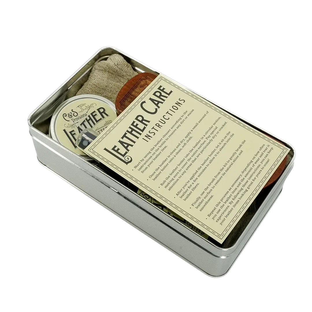 C & S Provisions Leather Care Lit