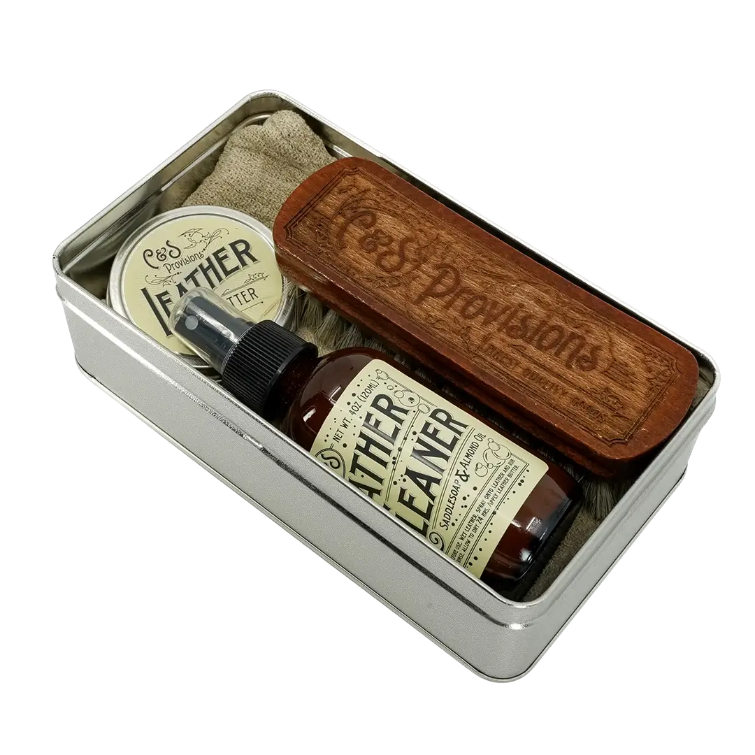 C & S Provisions Leather Care Lit