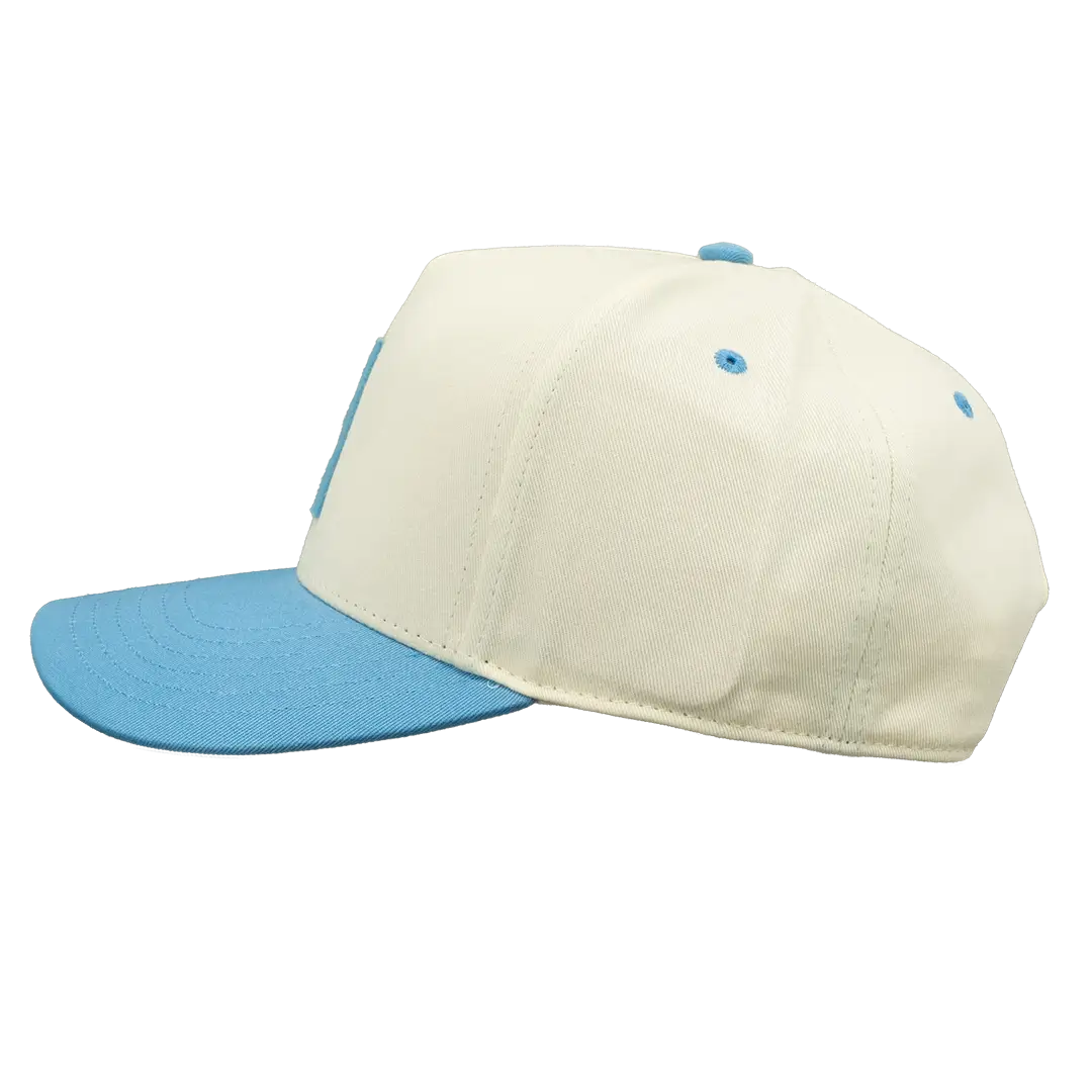 Throwback A Hat side in Carolina Blue