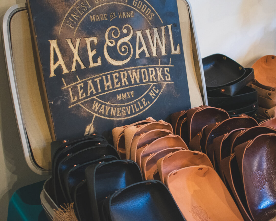 Axe & Awl set-up for a corporate activation