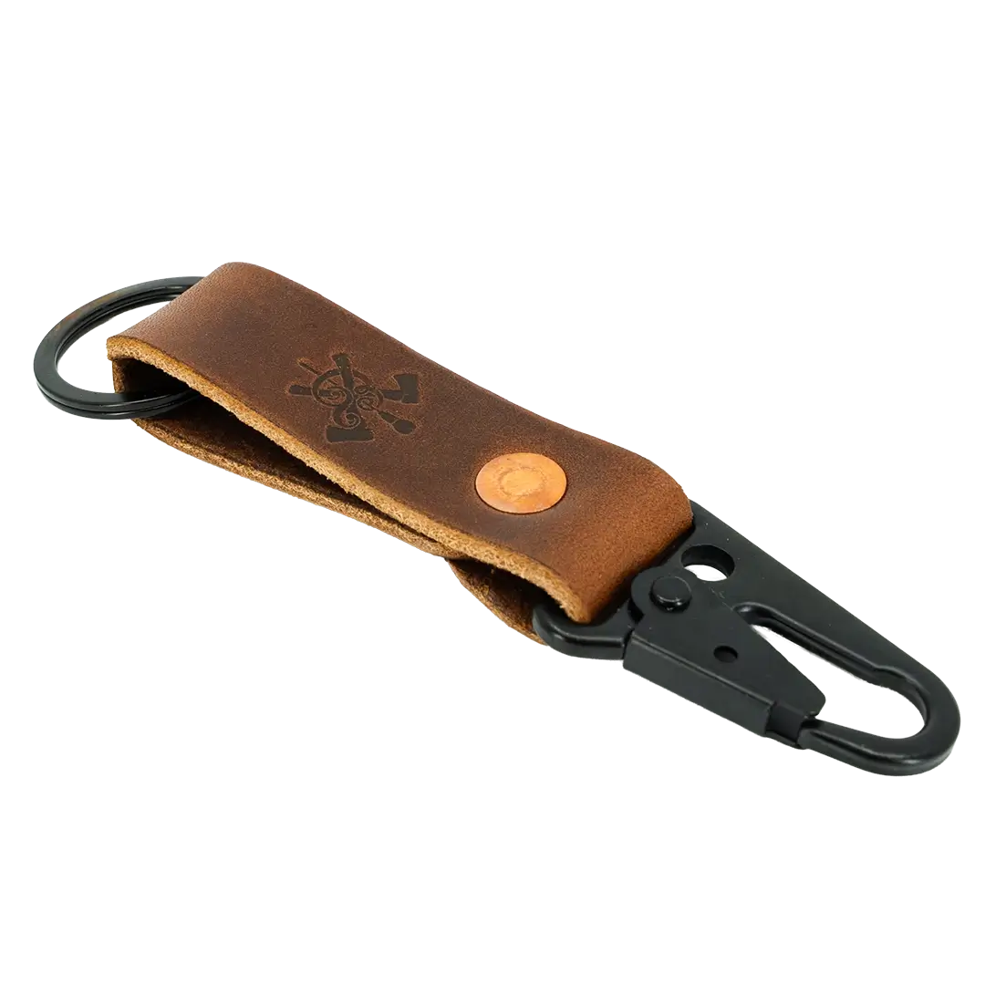 HK Leather Keychain - Image 3