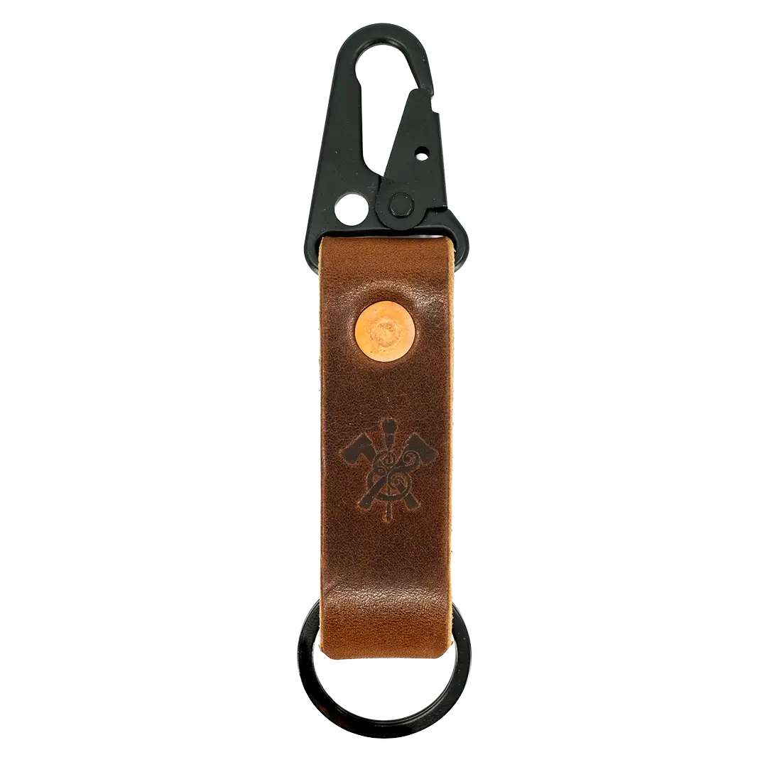 HK Leather Keychain - Image 2