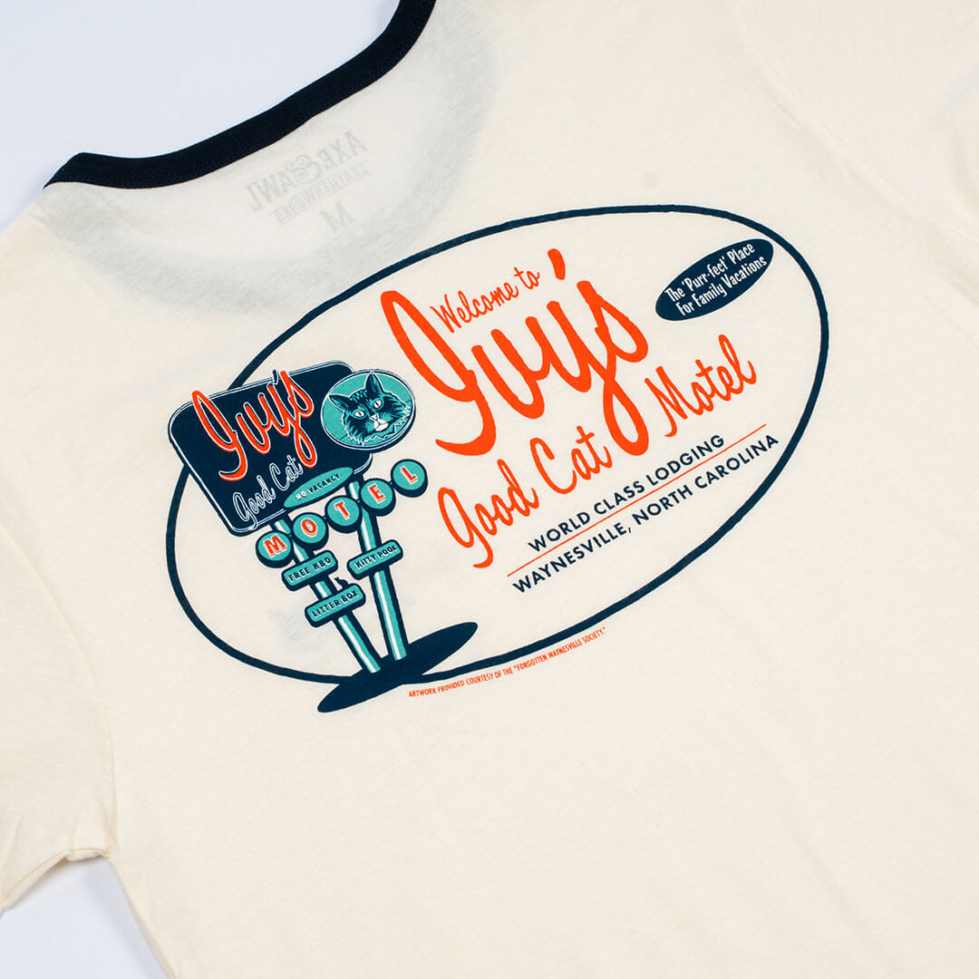 Ivy's Good Cat Motel - Ringer Tee - Image 3