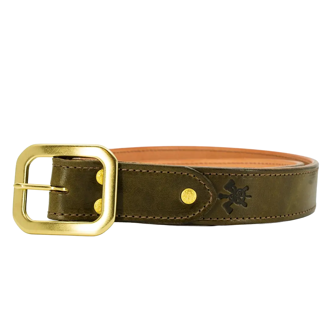 Two Toned leather belt