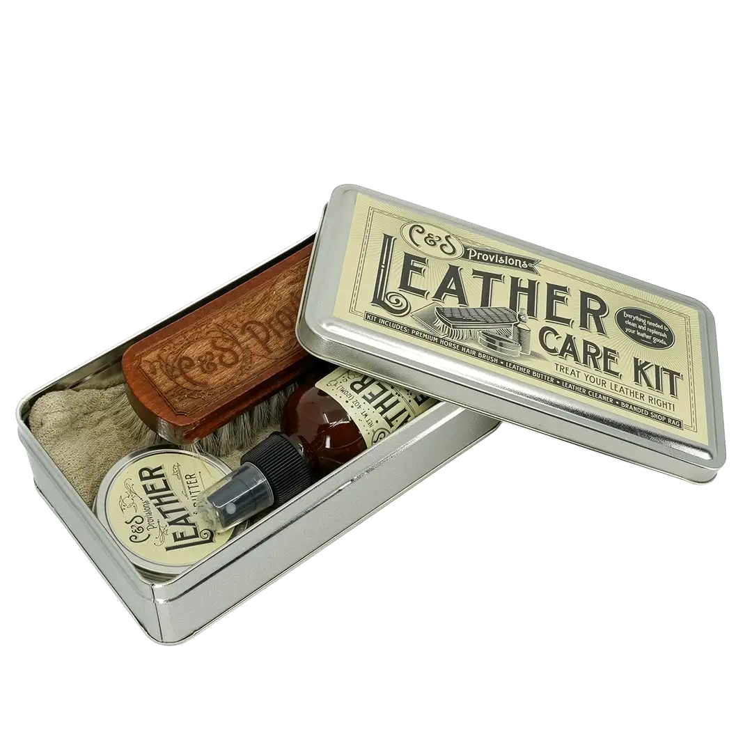 Leather care goods