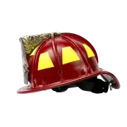 Phenix TL-2 Scarlet Red Leather Helmet - Axe and Awl Leatherworks