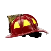 Phenix TL-2 Scarlet Red Leather Helmet - Axe and Awl Leatherworks