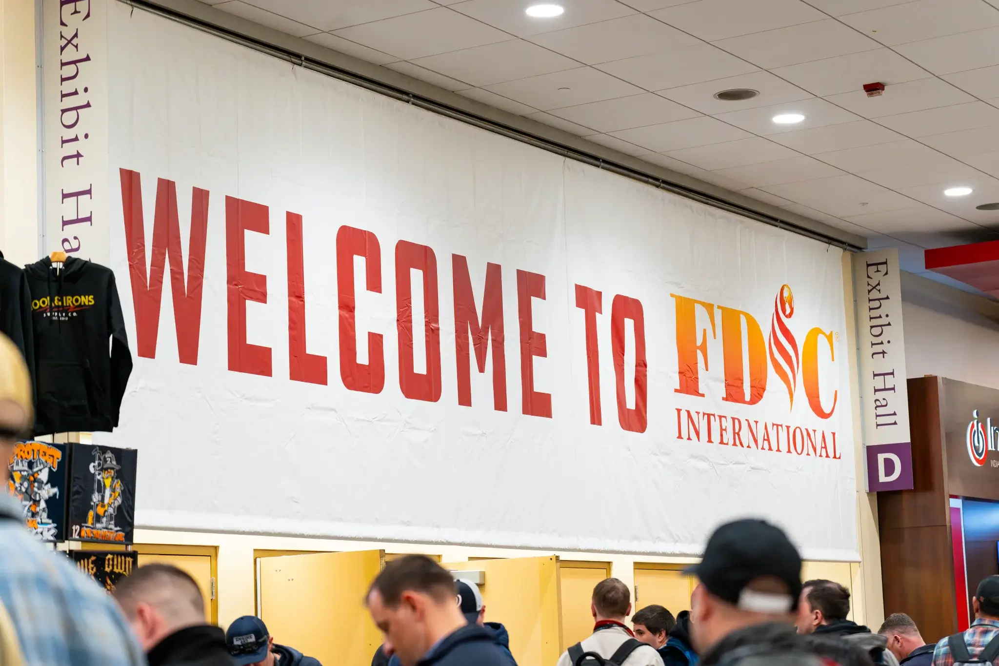 axe and awl at FDIC firefighter convention