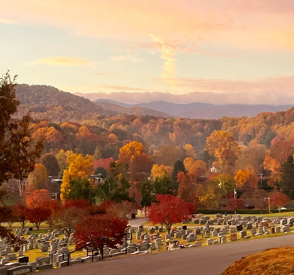 waynesville north carolina in the fall
