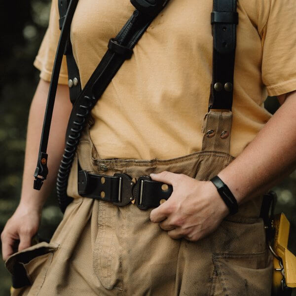 Custom Firefighter Leather