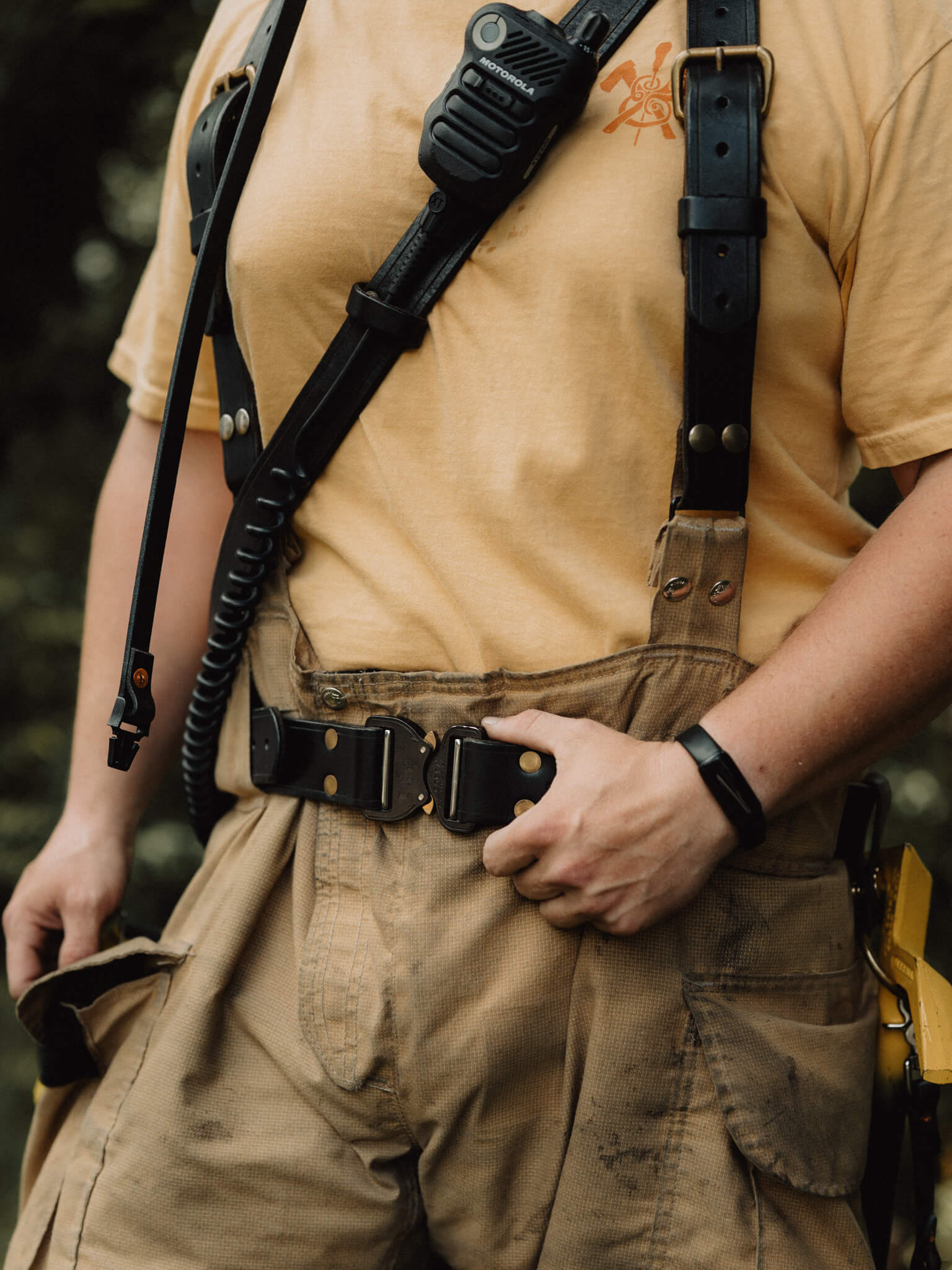 Custom Firefighter Leather