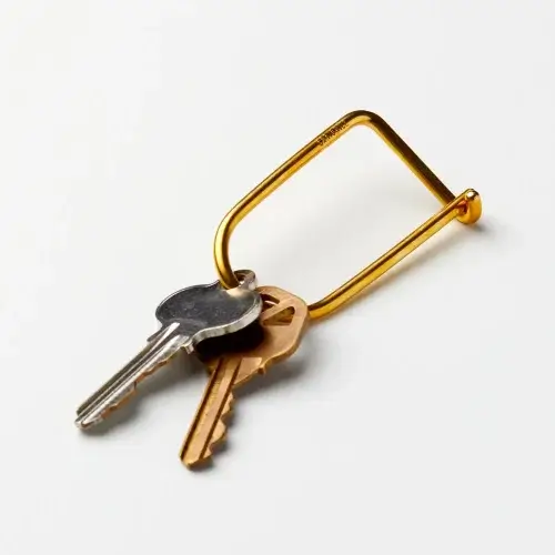 Wilson Keyring - Brass