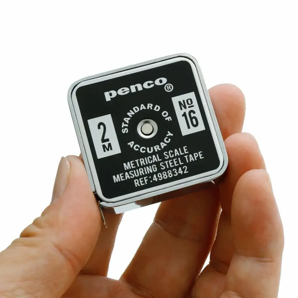 Penco Pocket Metric Measure held in hand by Hightide USA