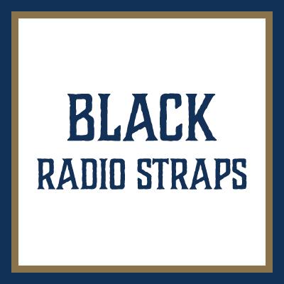 Black Radio Straps